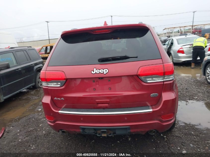 2015 Jeep Grand Cherokee Overland VIN: 1C4RJFCG0FC613534 Lot: 40925555