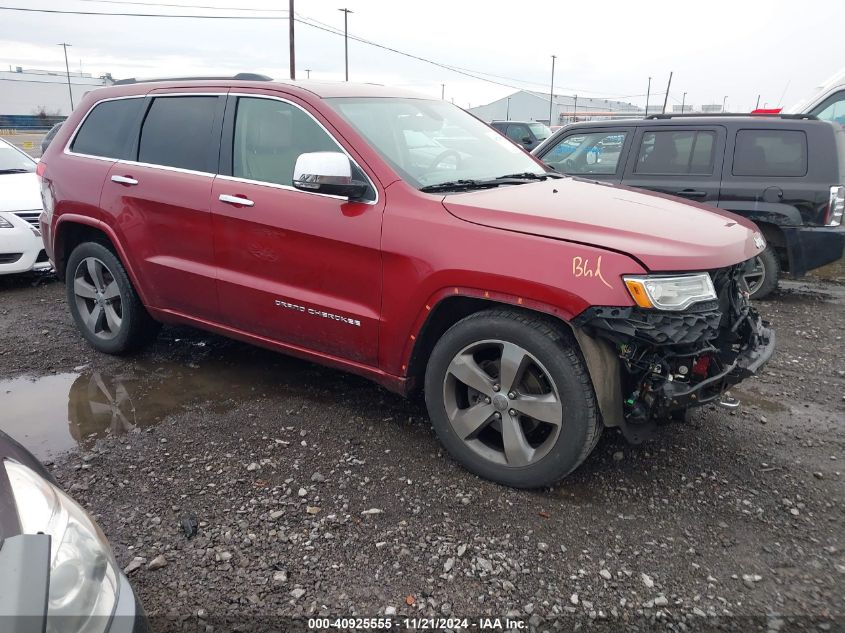 2015 Jeep Grand Cherokee Overland VIN: 1C4RJFCG0FC613534 Lot: 40925555