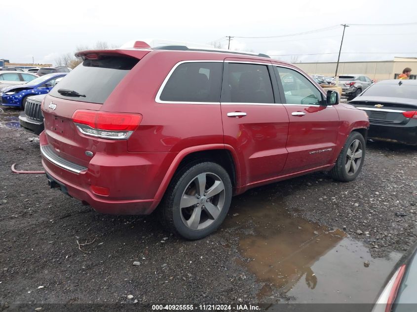 2015 Jeep Grand Cherokee Overland VIN: 1C4RJFCG0FC613534 Lot: 40925555