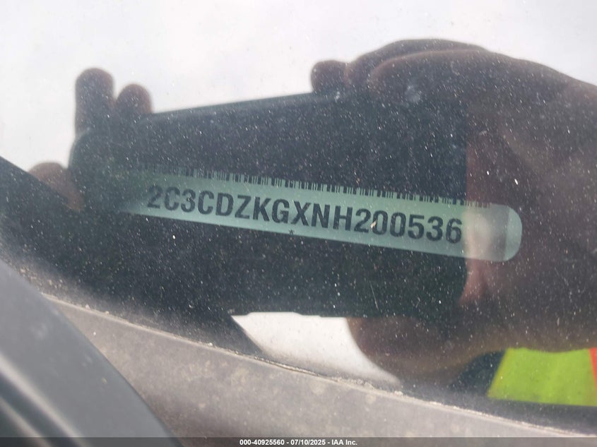 2022 Dodge Challenger Gt Awd VIN: 2C3CDZKGXNH200536 Lot: 40925560