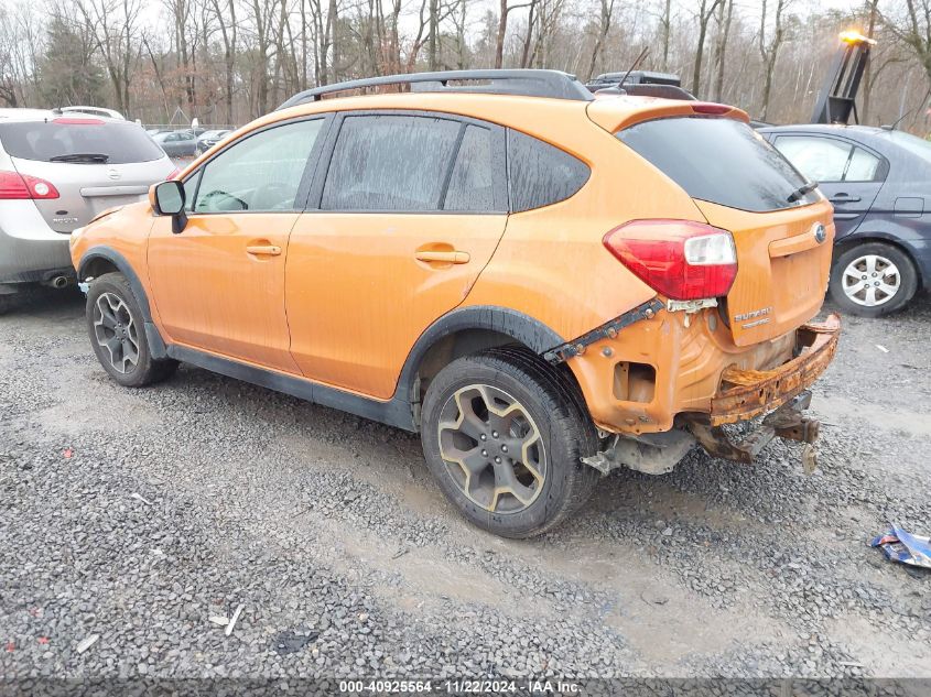 VIN JF2GPAWC4E8231396 2014 SUBARU XV CROSSTREK no.3