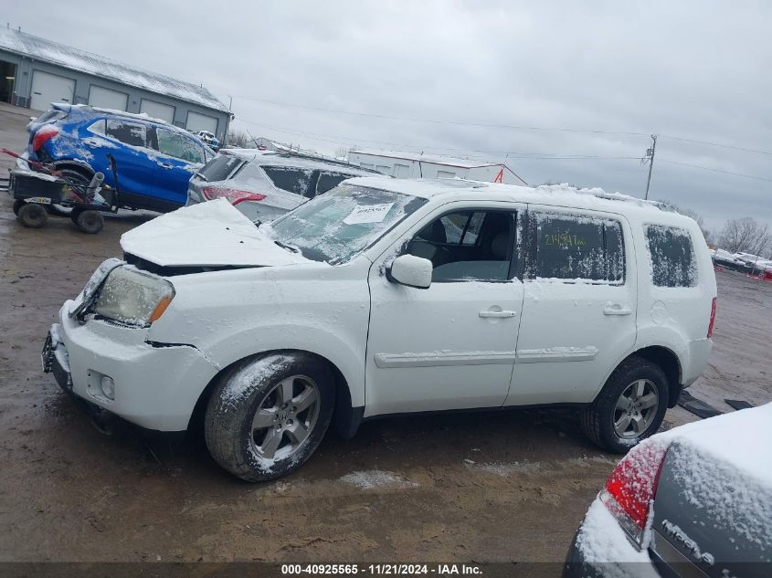 2011 Honda Pilot Ex-L VIN: 5FNYF4H57BB067062 Lot: 40925565