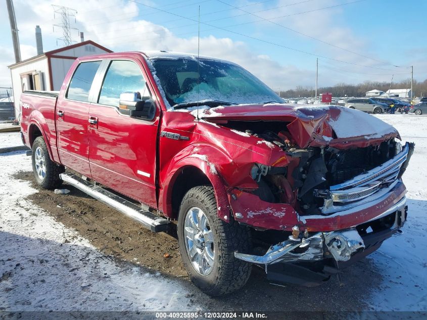 2013 FORD F-150 LARIAT - 1FTFW1ET7DFC93884