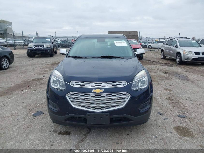 2017 Chevrolet Equinox Ls VIN: 2GNALBEK4H1526799 Lot: 40925605