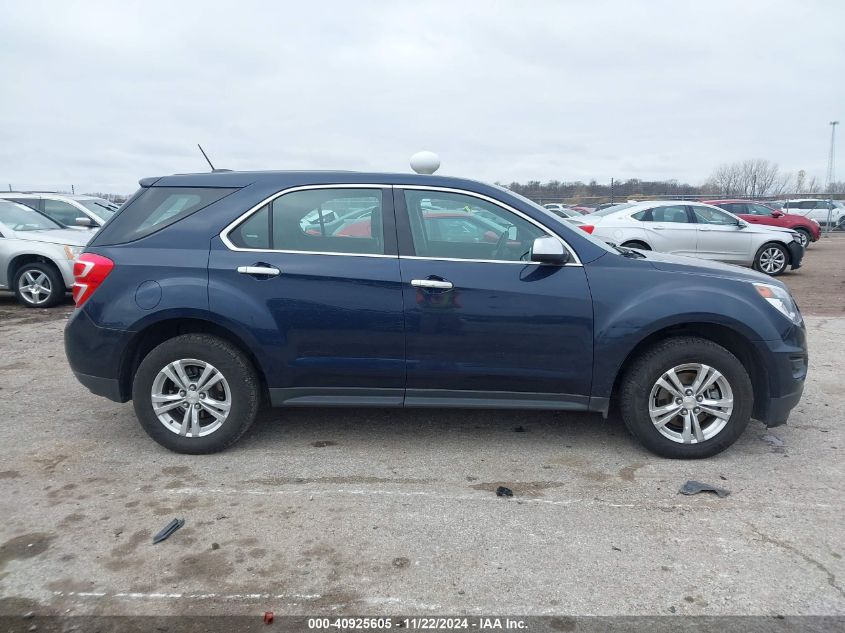 2017 Chevrolet Equinox Ls VIN: 2GNALBEK4H1526799 Lot: 40925605