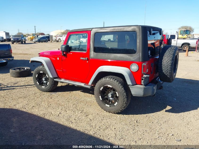 2015 Jeep Wrangler Willys Wheeler VIN: 1C4GJWAG4FL599051 Lot: 40925606