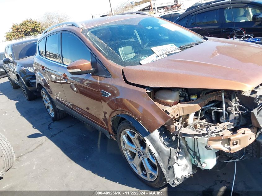 VIN 1FMCU0J98HUA04232 2017 Ford Escape, Titanium no.1