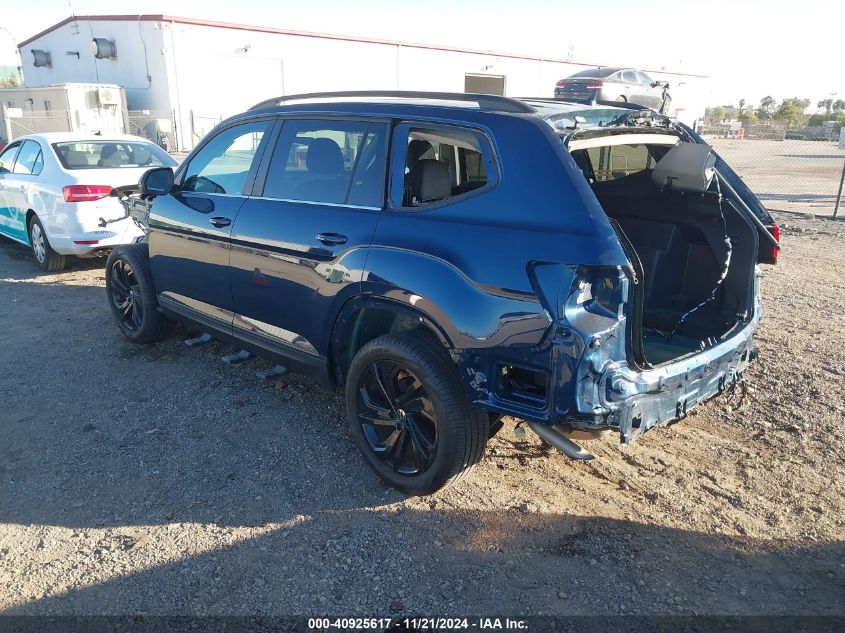 2022 Volkswagen Atlas 3.6L V6 Se W/Technology VIN: 1V2JR2CA1NC517788 Lot: 40925617