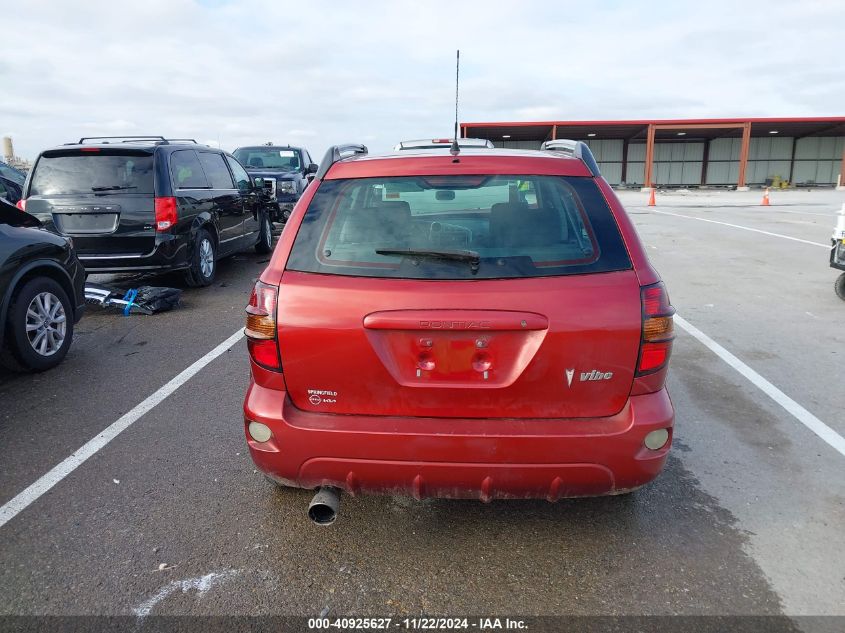 2005 Pontiac Vibe VIN: 5Y2SL63865Z471237 Lot: 40925627