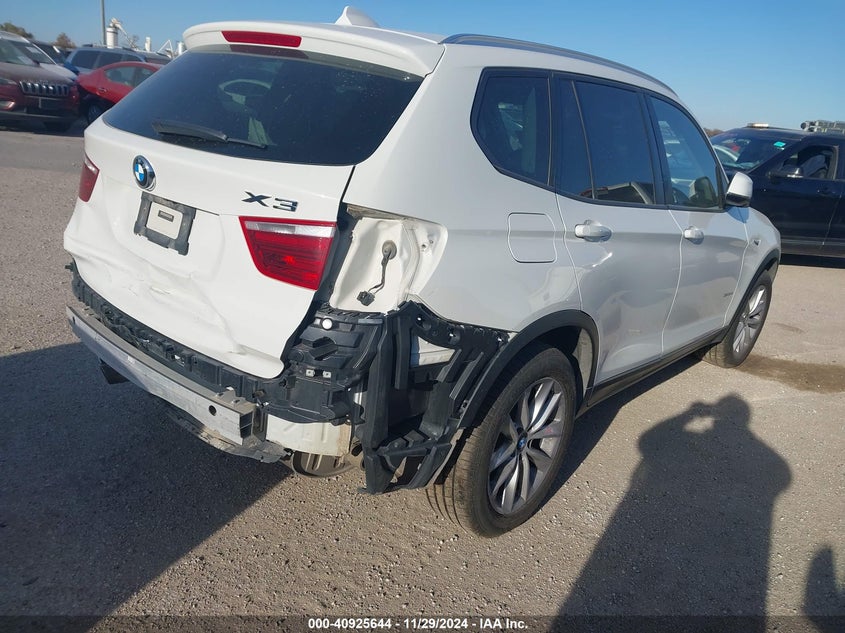 Vin: 5uxwx9c52g0d78902, lot: 41415366, bmw x3 xdrive28i 20164