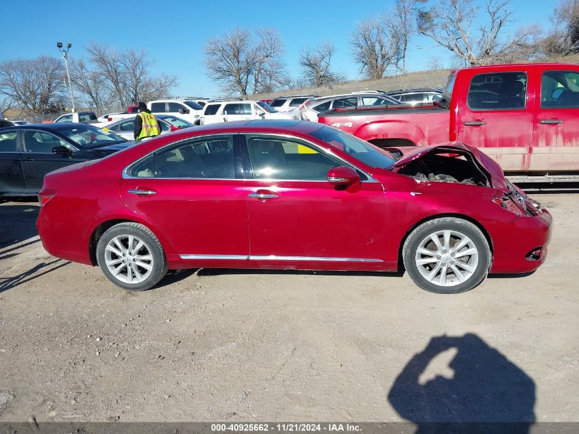 2011 Lexus Es 350 VIN: JTHBK1EG9B2469379 Lot: 40925662