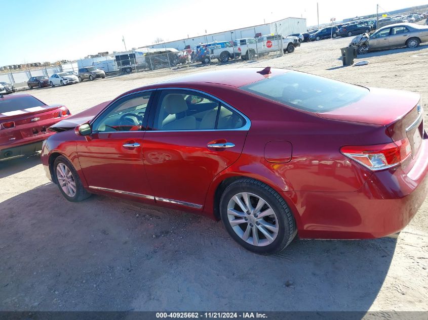 2011 Lexus Es 350 VIN: JTHBK1EG9B2469379 Lot: 40925662