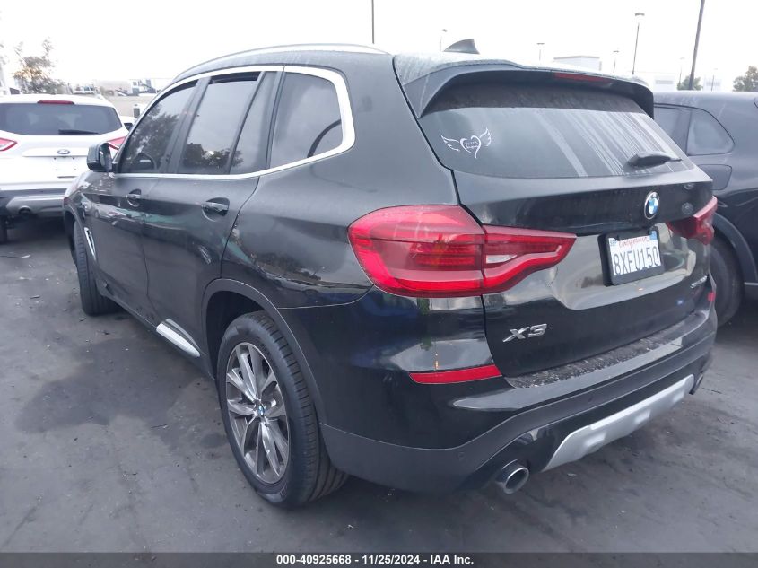 VIN 5UXTR7C52KLE98918 2019 BMW X3, Sdrive30I no.3