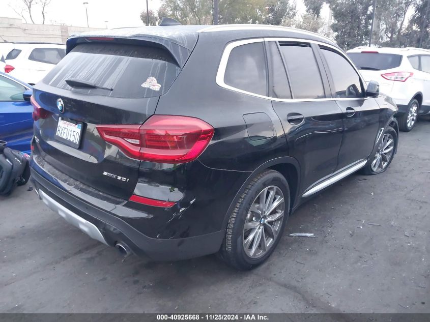 VIN 5UXTR7C52KLE98918 2019 BMW X3, Sdrive30I no.4