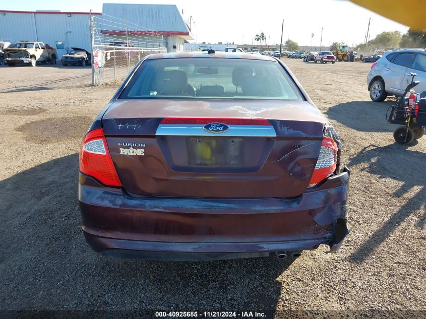 2011 Ford Fusion Sel VIN: 3FAHP0JA2BR253058 Lot: 40925685