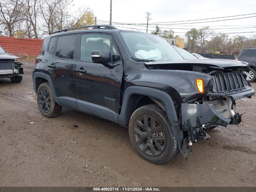 2017 Jeep Renegade Altitude 4X4 VIN: ZACCJBBB6HPG00080 Lot: 40925715