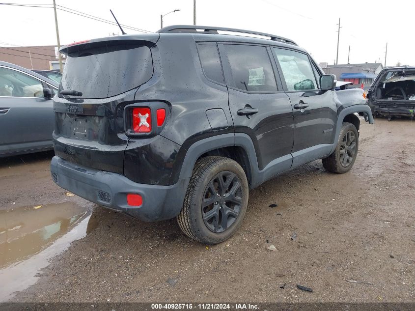 2017 Jeep Renegade Altitude 4X4 VIN: ZACCJBBB6HPG00080 Lot: 40925715