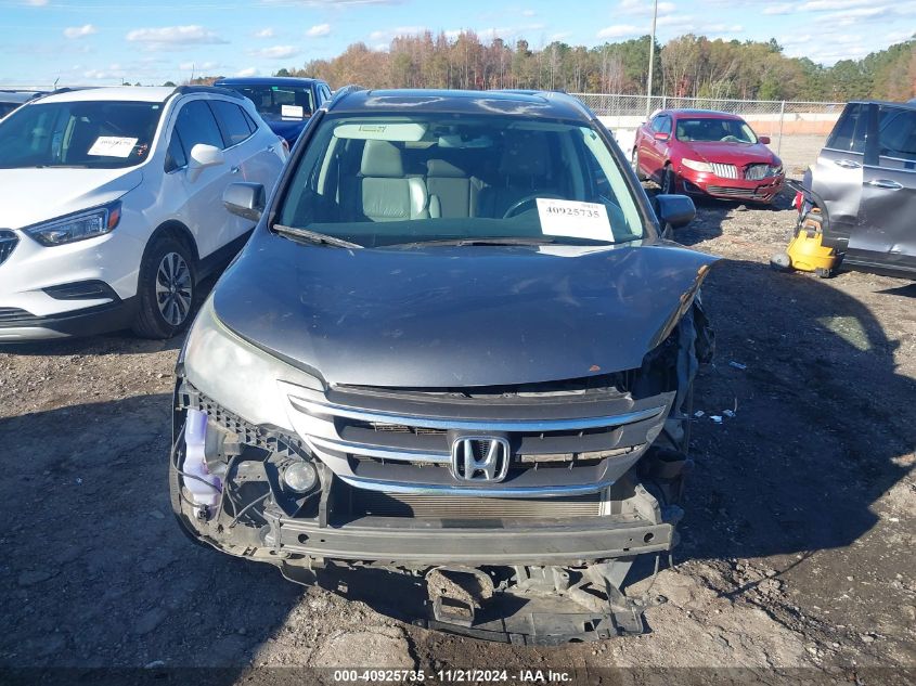 2014 Honda Cr-V Ex-L VIN: 2HKRM3H73EH500971 Lot: 40925735