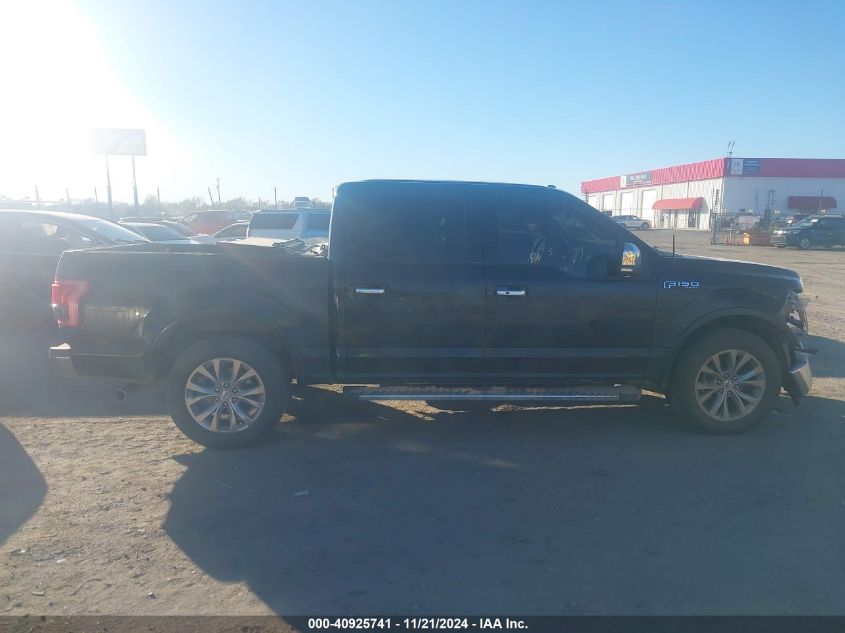 2017 FORD F-150 LARIAT - 1FTEW1CF1HFB04502