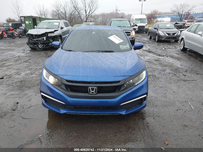 2020 Honda Civic Lx VIN: 2HGFC2F6XLH560599 Lot: 40925742