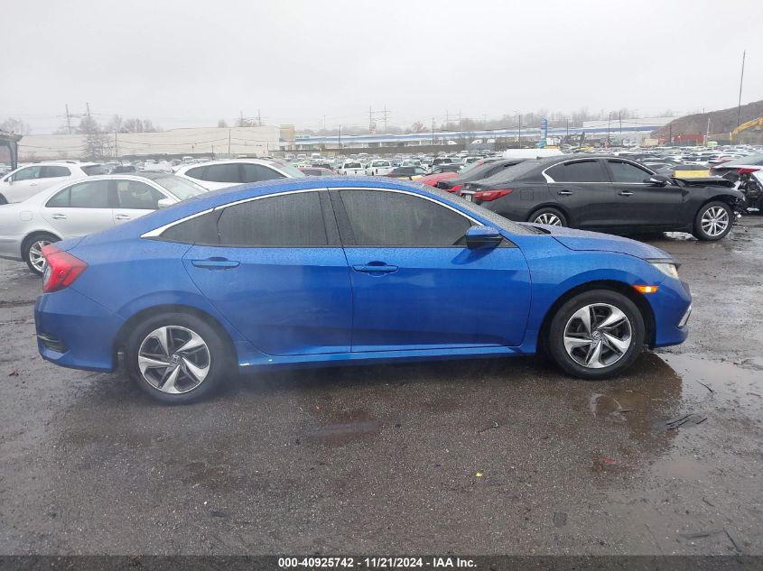 2020 Honda Civic Lx VIN: 2HGFC2F6XLH560599 Lot: 40925742