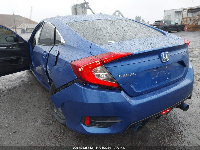 2020 Honda Civic Lx VIN: 2HGFC2F6XLH560599 Lot: 40925742