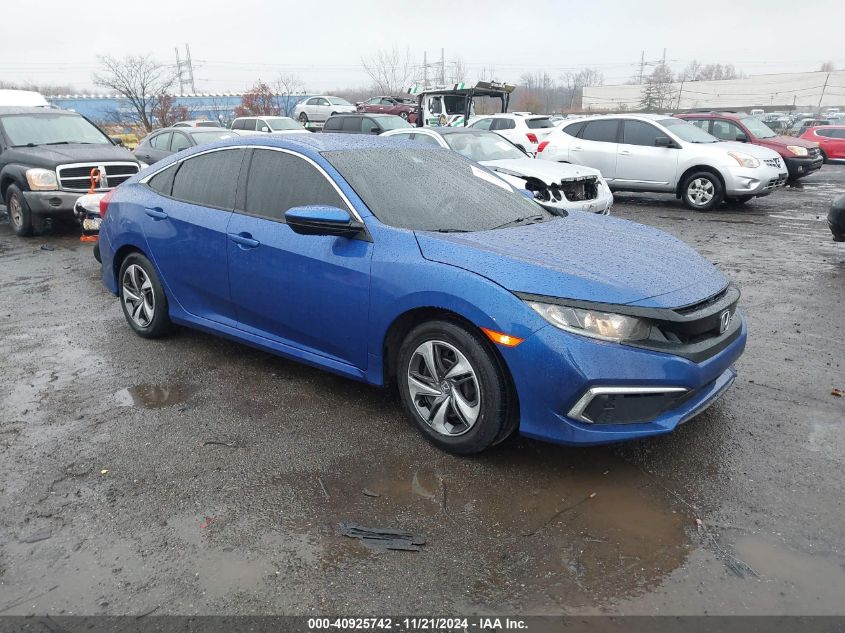 2020 Honda Civic Lx VIN: 2HGFC2F6XLH560599 Lot: 40925742