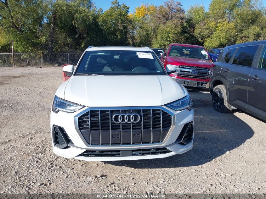 2024 Audi Q3 Premium 45 Tfsi S Line Quattro Tiptronic VIN: WA1DECF34R1058801 Lot: 40925743