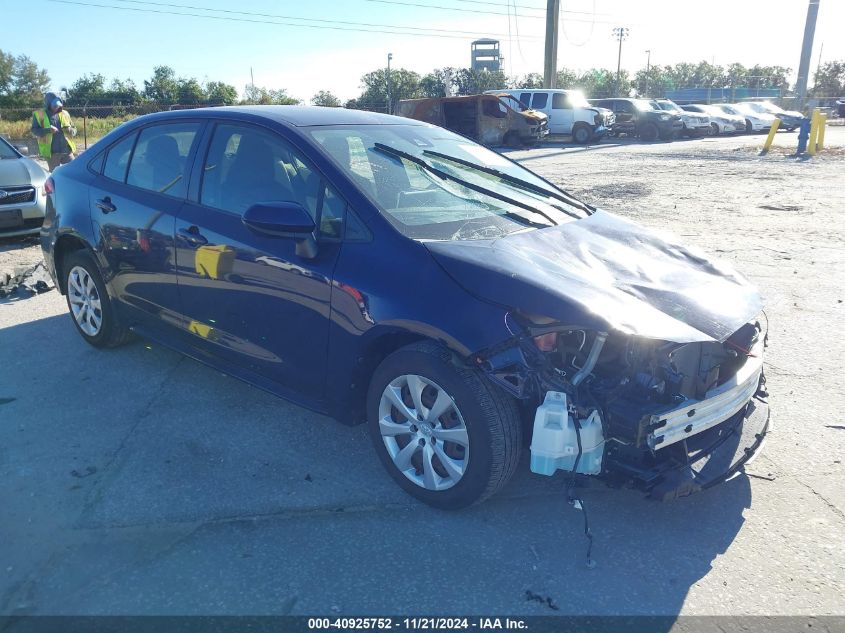 2020 Toyota Corolla Le VIN: JTDEPRAEXLJ066876 Lot: 40925752