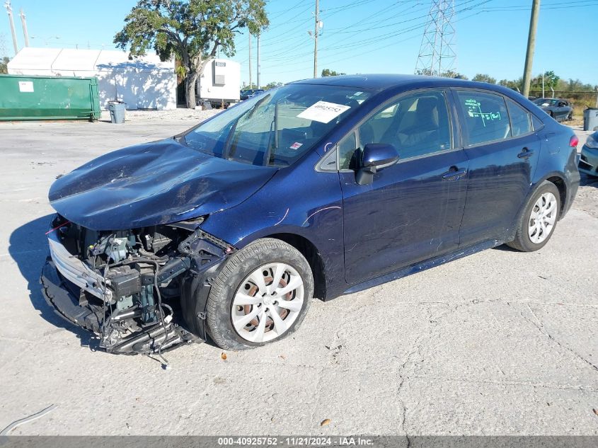 2020 Toyota Corolla Le VIN: JTDEPRAEXLJ066876 Lot: 40925752