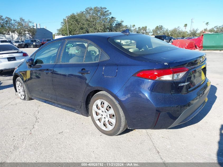 2020 Toyota Corolla Le VIN: JTDEPRAEXLJ066876 Lot: 40925752