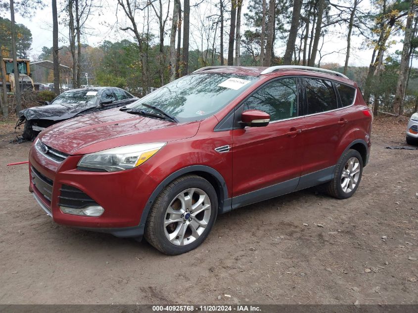 2014 Ford Escape Titanium VIN: 1FMCU0JX2EUB93860 Lot: 40925768