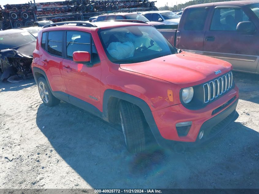 2019 Jeep Renegade Latitude Fwd VIN: ZACNJABB3KPK04454 Lot: 40925772