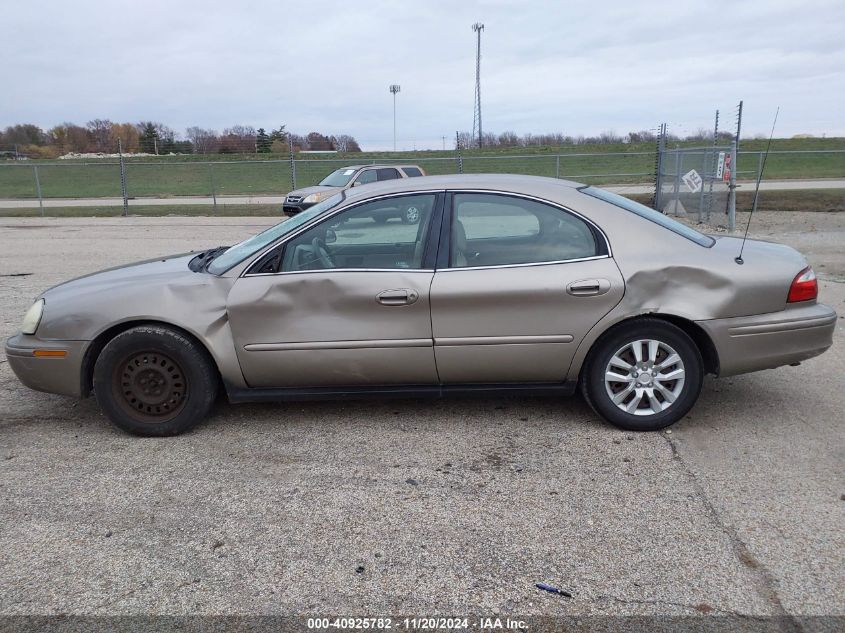 2005 Mercury Sable Gs VIN: 1MEFM50U45A619408 Lot: 40925782