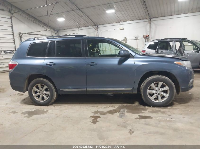 2013 TOYOTA HIGHLANDER SE V6 - 5TDBK3EH0DS193465