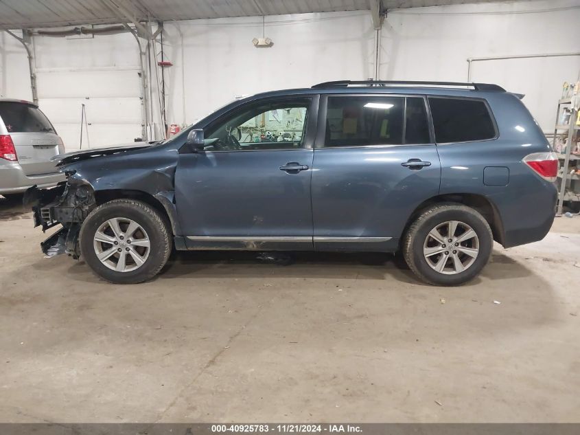 2013 TOYOTA HIGHLANDER SE V6 - 5TDBK3EH0DS193465