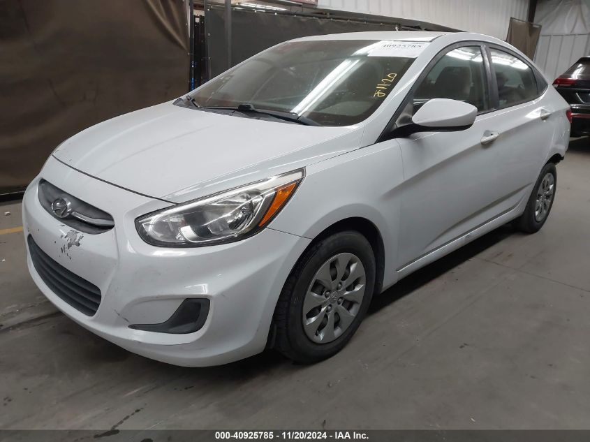 2017 Hyundai Accent Se VIN: KMHCT4AEXHU363458 Lot: 40925785