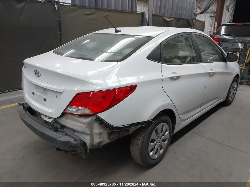 2017 Hyundai Accent Se VIN: KMHCT4AEXHU363458 Lot: 40925785