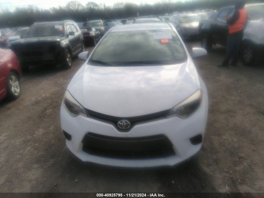 2015 Toyota Corolla Le VIN: 2T1BURHE0FC463496 Lot: 40925795