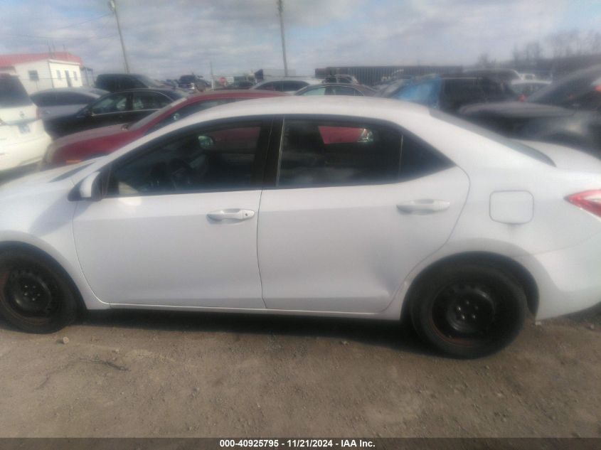 2015 Toyota Corolla Le VIN: 2T1BURHE0FC463496 Lot: 40925795