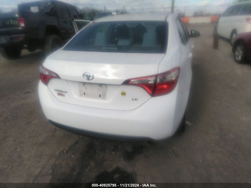 2015 Toyota Corolla Le VIN: 2T1BURHE0FC463496 Lot: 40925795