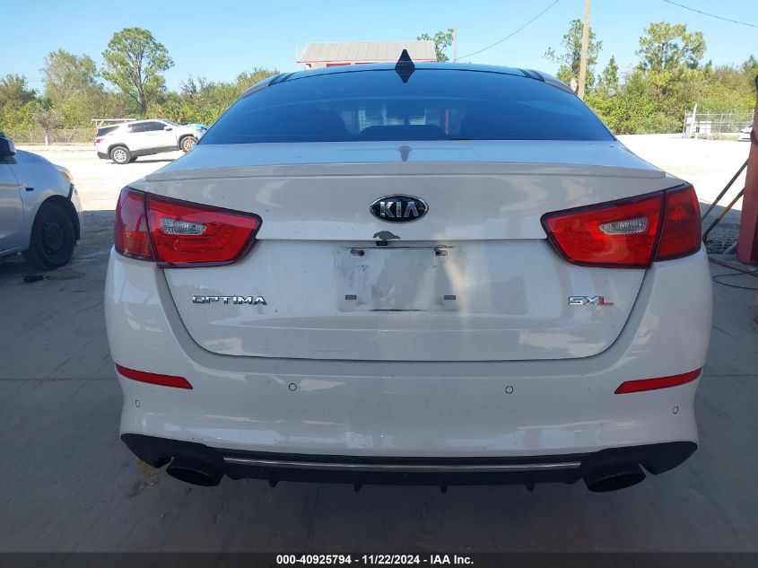 2014 Kia Optima Sxl Turbo VIN: 5XXGR4A64EG282146 Lot: 40925794