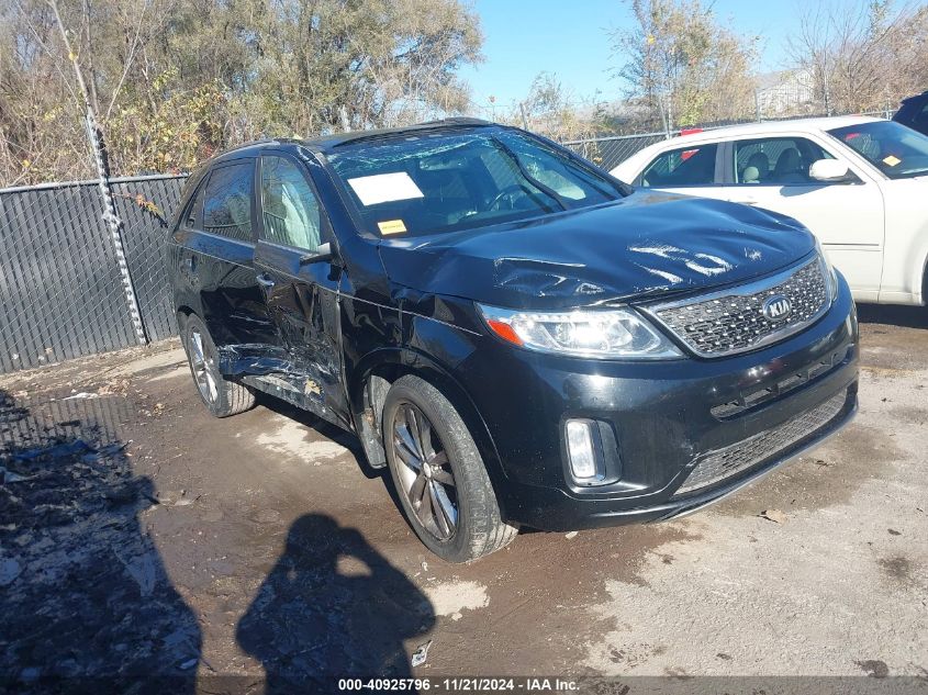 2014 Kia Sorento Limited V6 VIN: 5XYKW4A70EG443924 Lot: 40925796