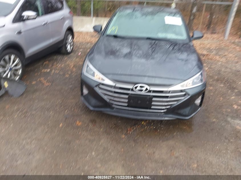 2020 Hyundai Elantra Sel VIN: 5NPD84LF9LH596038 Lot: 40925827