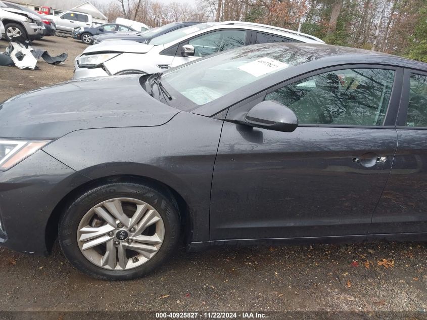 2020 Hyundai Elantra Sel VIN: 5NPD84LF9LH596038 Lot: 40925827