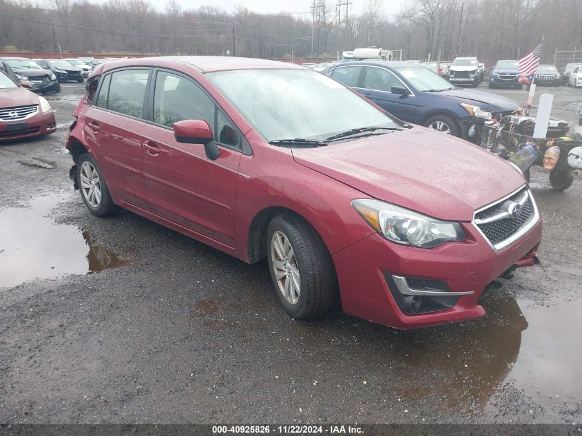 2016 Subaru Impreza, 2.0I Pre...