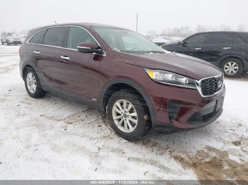 2020 Kia Sorento 2.4L Lx VIN: 5XYPGDA32LG629803 Lot: 40925829