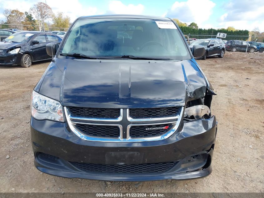 2016 Dodge Grand Caravan Se VIN: 2C4RDGBG0GR202206 Lot: 40925833