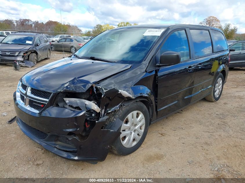 2016 Dodge Grand Caravan Se VIN: 2C4RDGBG0GR202206 Lot: 40925833