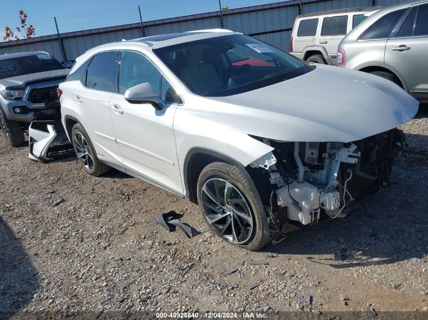 VIN 2T2BGMCA6HC017625 2017 Lexus RX, 450H no.1